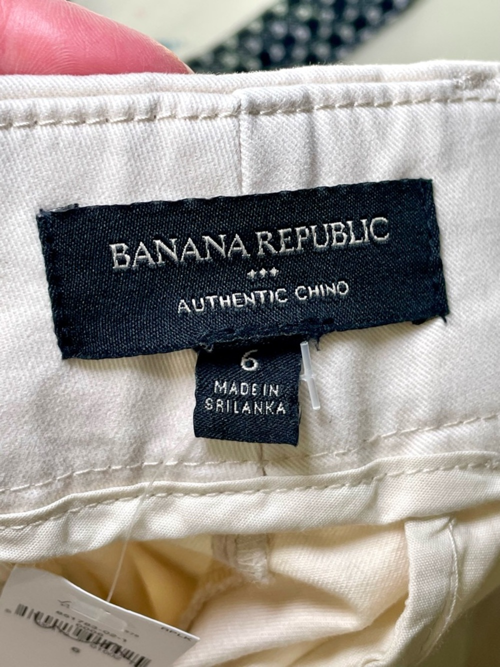 NWT Banana Republic Belted Utility Authentic Button hem Chino Size 6 Beige - Picture 8 of 13